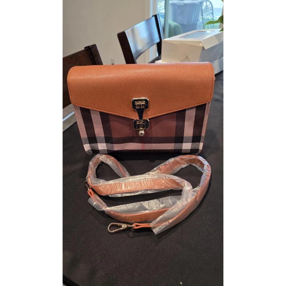 Limited Edition Loulu “Berry" Collection Purse Handbag With Shoulder Strap